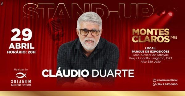STAND-UP CLÁUDIO DUARTE